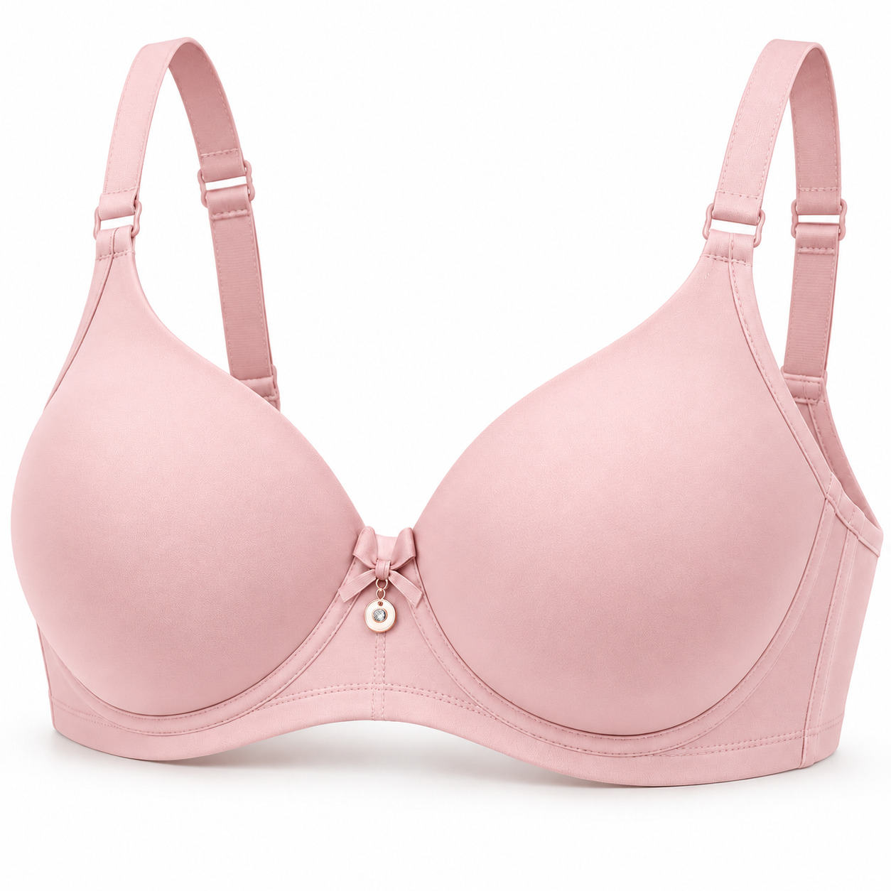 Luxe Seamless Padded Bra image 4